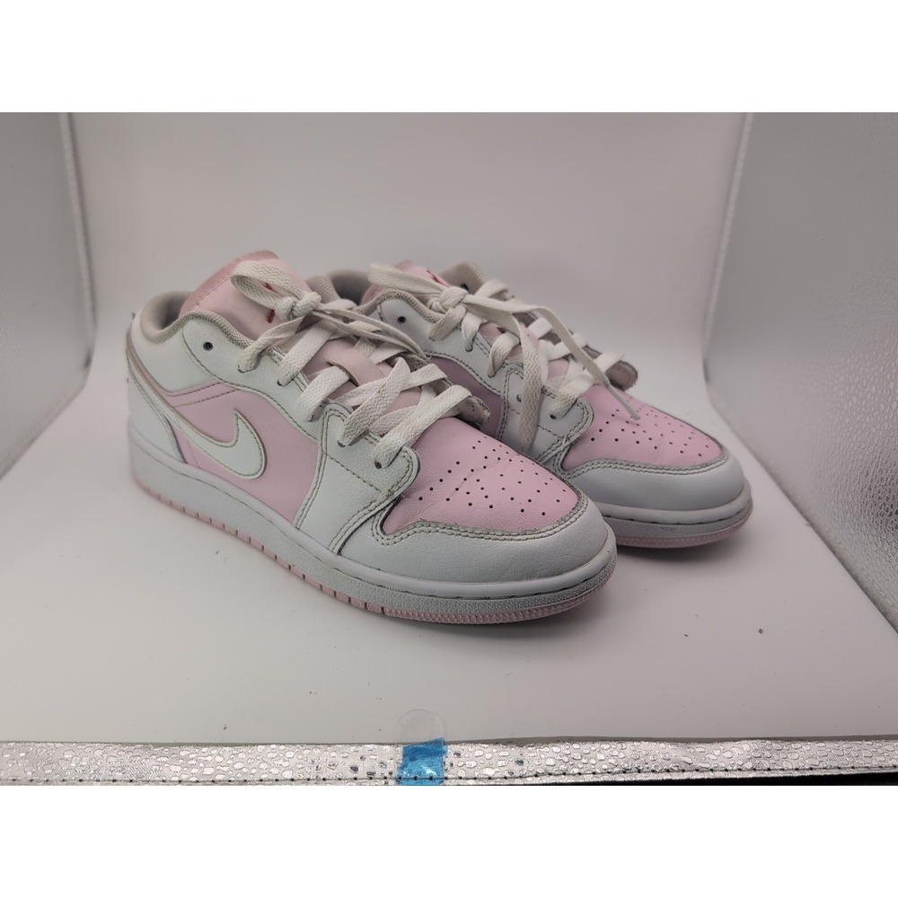 Nike Air Jordan 1 Low GS AJ1 Pink Foam Kids Youth 4y Casual Shoes 553560-608